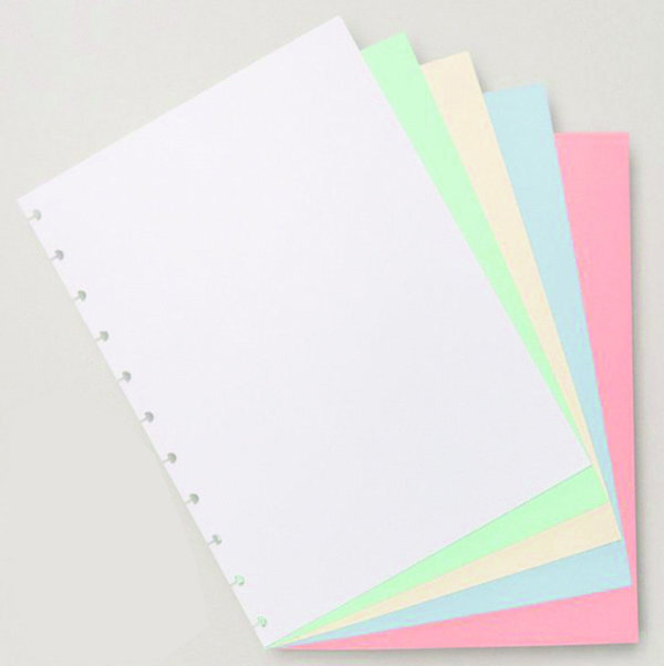 Hojas Coloridas Grande para Cuaderno Inteligente