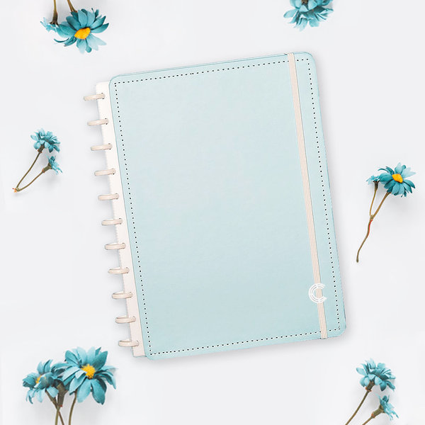 Cuaderno Inteligente Azul Pastel