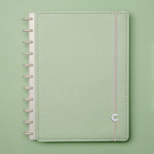 Cuaderno Inteligente Verde Pastel
