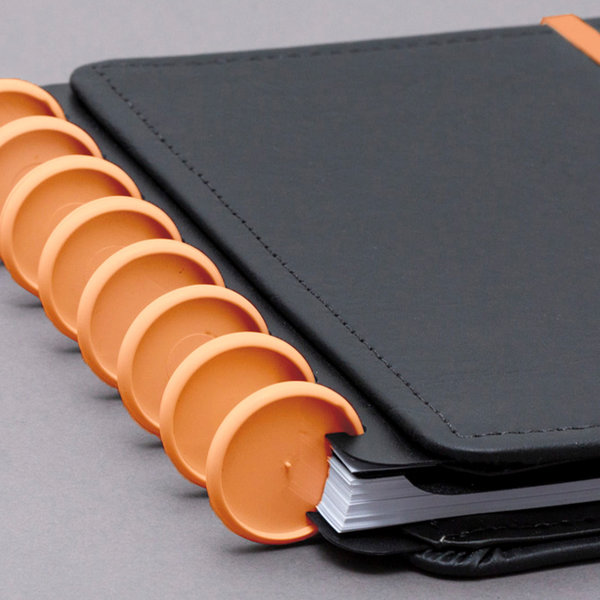 Discos y elástico Naranja tropical para el Cuaderno Inteligente