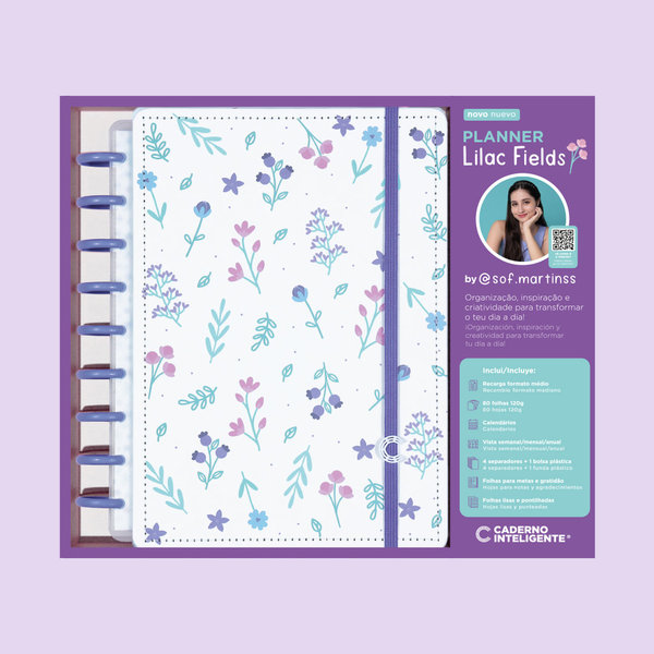 Planner CI Lilac Fields by Sophia Martins