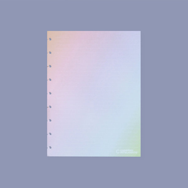 Hojas líneas blancas Rainbow 120g Medianas para Cuaderno Inteligente